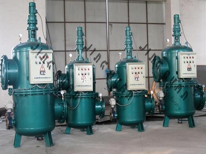 旋轉反沖洗式工業濾水器